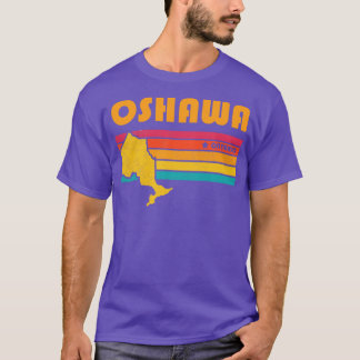 Oshawa Ontario Kanada Vintag Distressed Souvenir T-Shirt