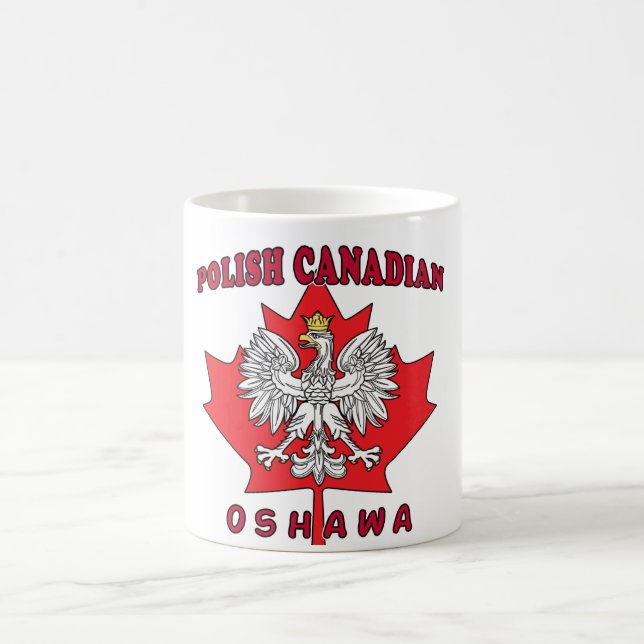 Oshawa Polnischer Kanadischer Leaf Tasse (Mittel)