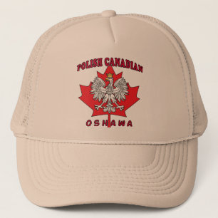 Oshawa Polnischer Kanadischer Leaf Truckerkappe
