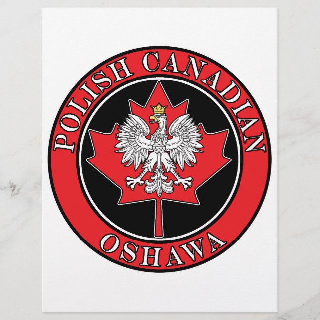 Oshawa Polnischer Rundkanadischer Leaf Flyer (Vorne)