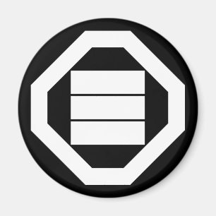 Oshiki mit Dreieckszeichen Magnet