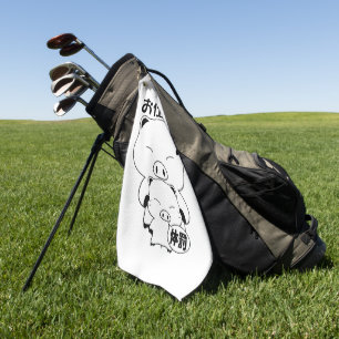 Oshioki Golfhandtuch