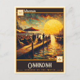 Oshkosh, Wisconsin | VINTAG Postkarte