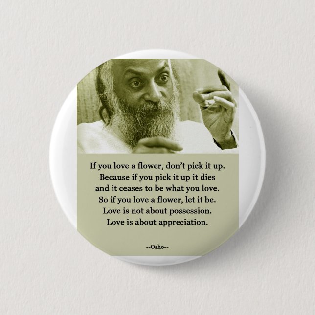 Osho Button (Vorderseite)