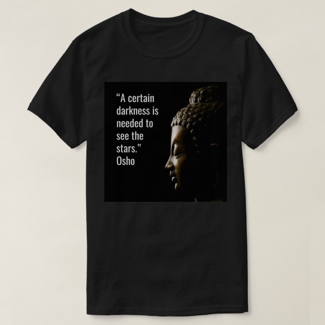 Osho sieht die Sterne T-Shirt (Design vorne)