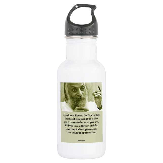 Osho Trinkflasche (Vorderseite)