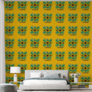 Oshun Goddess Sunblumen Tapete