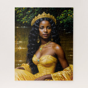 Oshun Orisha - Königliche afrikanische Göttin Kuns Puzzle