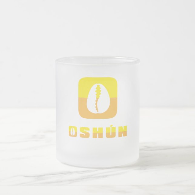 Oshun-Tee und Honig Mattglastasse (Mittel)