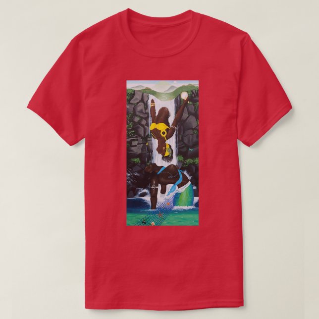 Oshun und Yemaya T-Shirt (Design vorne)