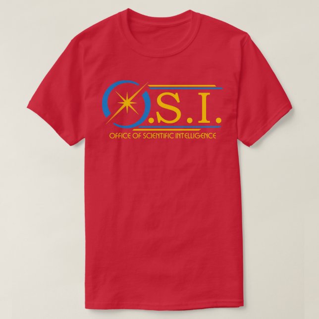OSI von sechs Millionen Dollar Mann und bionische  T-Shirt (Design vorne)