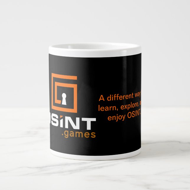 OSINT Games Jumbo 20oz Tasse (Vorderseite)
