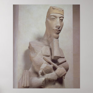 Osirid-Säule von Akhenaten (1365-1349 v. Chr.) aus Poster