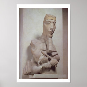Osirid-Säule von Akhenaten (1365-1349 v. Chr.) aus Poster