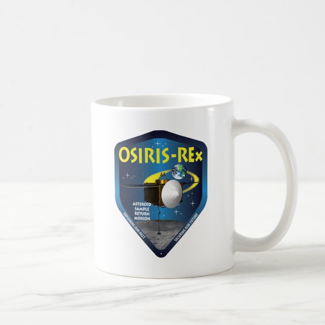 OSIRIS REx Auftrag-Logo Tasse (Rechts)