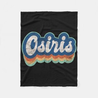 Osiris Vorname Boy Vintag Style 70er 80er Person Fleecedecke