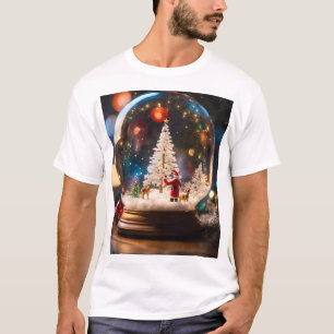 "Ositas Weihnachtsmagie: Transparenter Glaszirkel T-Shirt