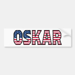 Oskar Name Vorname USA Aufkleber Sticker Auto Autoaufkleber