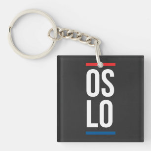 Oslo City Design Schlüsselanhänger