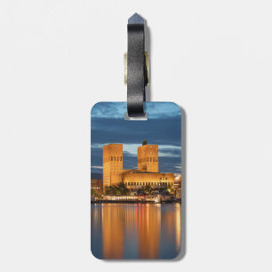 Oslo City Hall Norwegen Gepäckanhänger
