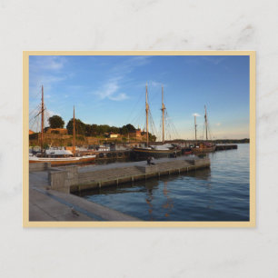 Oslo Harbor Postkarte