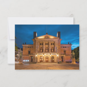 Oslo Karte des Nationaltheaters