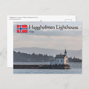 Oslo Lighthouse Postkarte