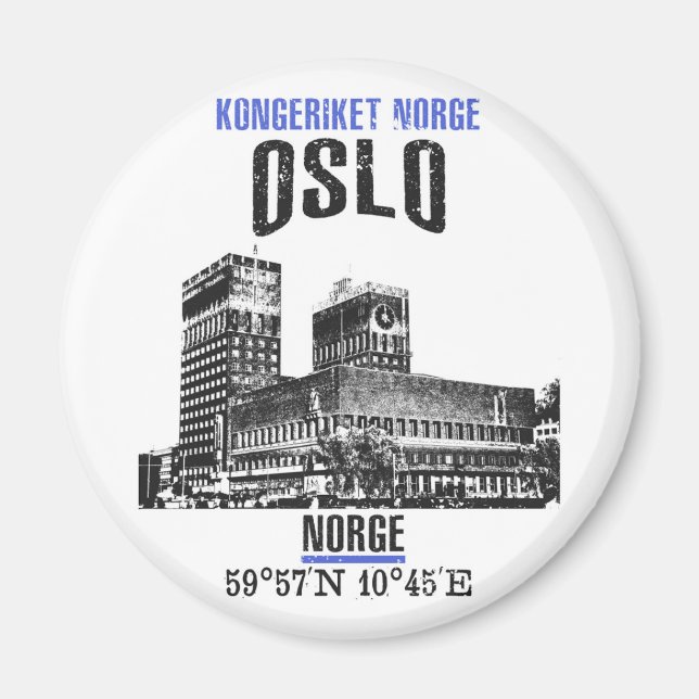 Oslo Magnet (Vorne)