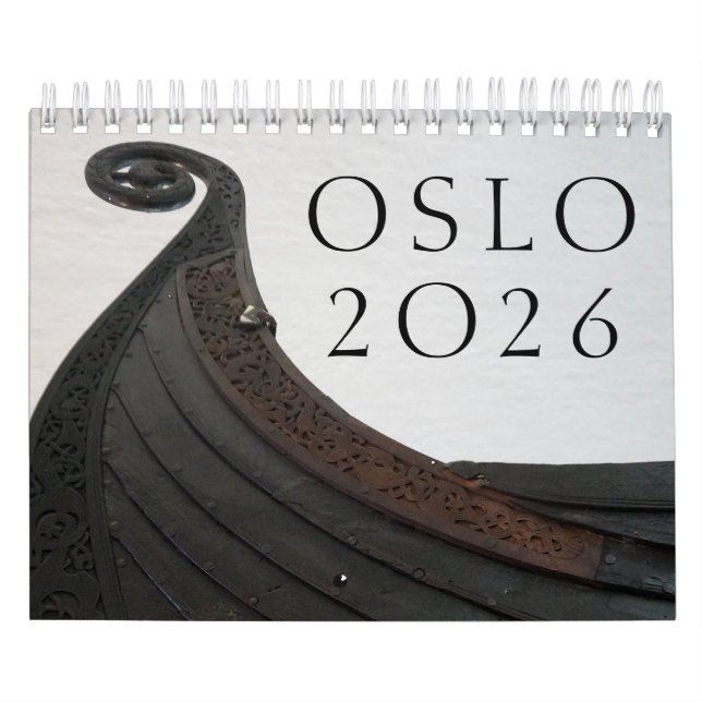 Oslo, Norway Calendar 2026 Kalender (Titelbild)