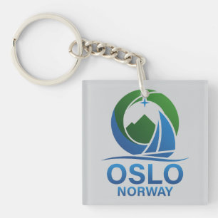 Oslo Norwegen Europa Schlüsselanhänger