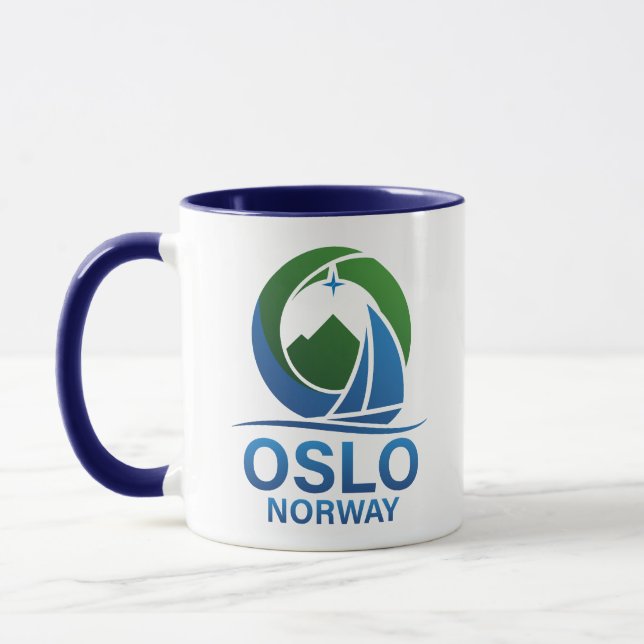 Oslo Norwegen Europa Tasse (Links)
