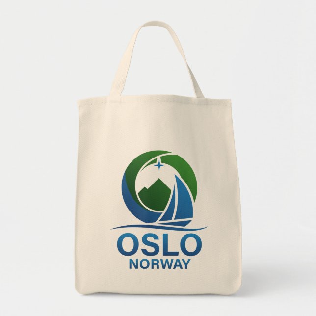 Oslo Norwegen Europa Tragetasche (Vorne)