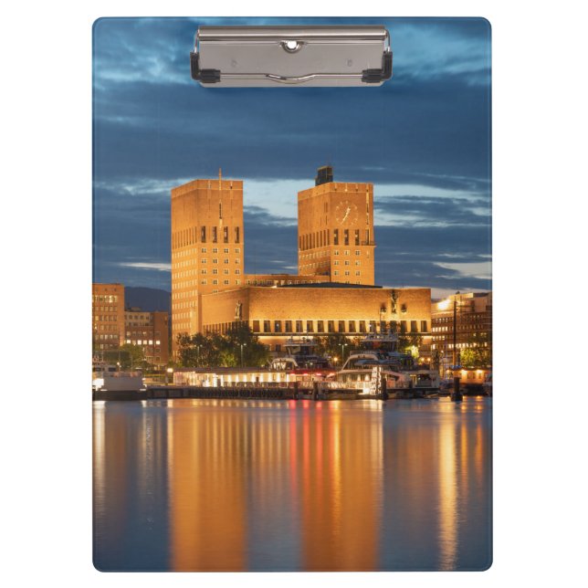 Oslo Norwegen Klemmbrett (Vorderseite)