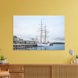 Oslo Norwegen Leinwanddruck
