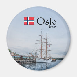 Oslo Norwegen Magnet