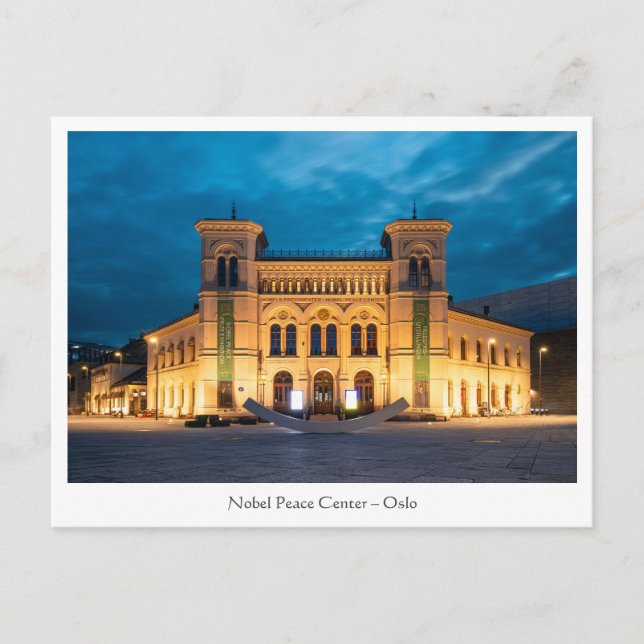 Oslo Norwegen Postkarte (Vorderseite)