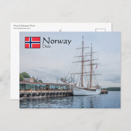 Oslo Norwegen Postkarte