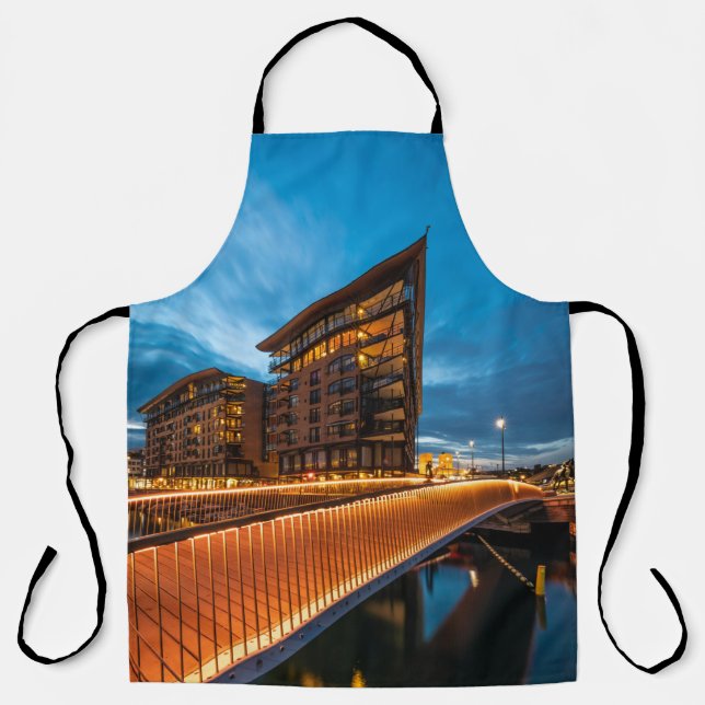 Oslo Norwegen Schürze (Vorderseite)