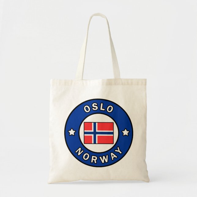 Oslo Norwegen Tragetasche (Vorne)