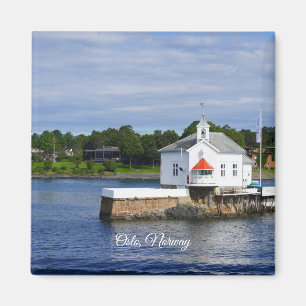 Oslo, Norwegischer Fjord Poster Magnet