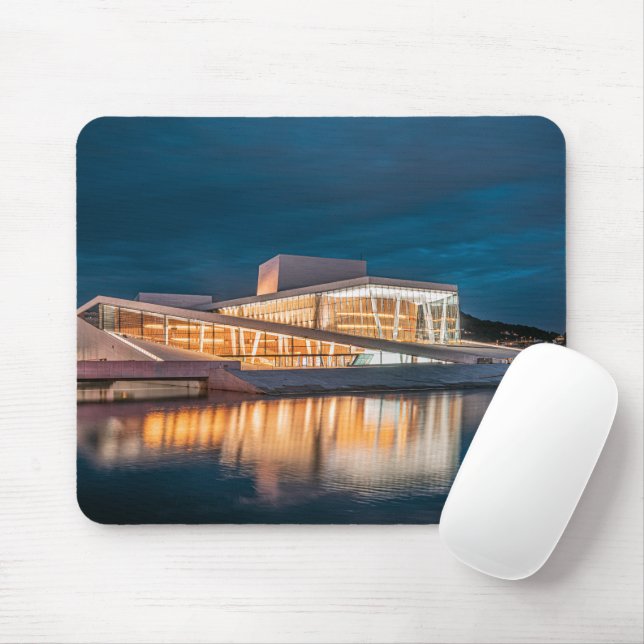 Oslo Opera House Mousepad (Mit Mouse)