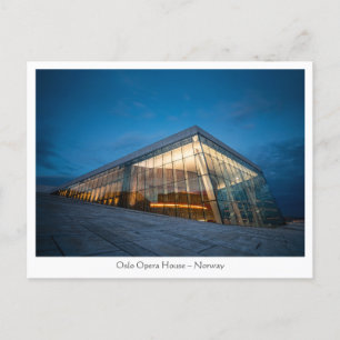 Oslo Opera House Postkarte