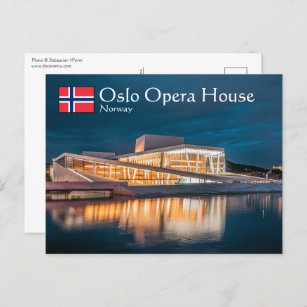 Oslo Opera House Postkarte