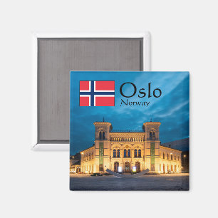 Oslo Souvenir Magnet