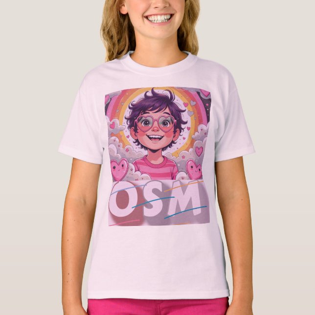 OSM = Unglaublich Super Großartig! T-Shirt (Vorderseite)
