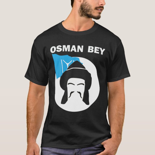 Osman Bey Ertugrul Kurulus Kayi Flag Ottoman Empir T-Shirt (Vorderseite)