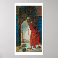 Osman Hamdi Bey The Tortoise Trainer Poster