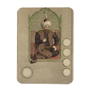 Osman I (1259-1326) Gründer des Osmanischen Reiche Magnet