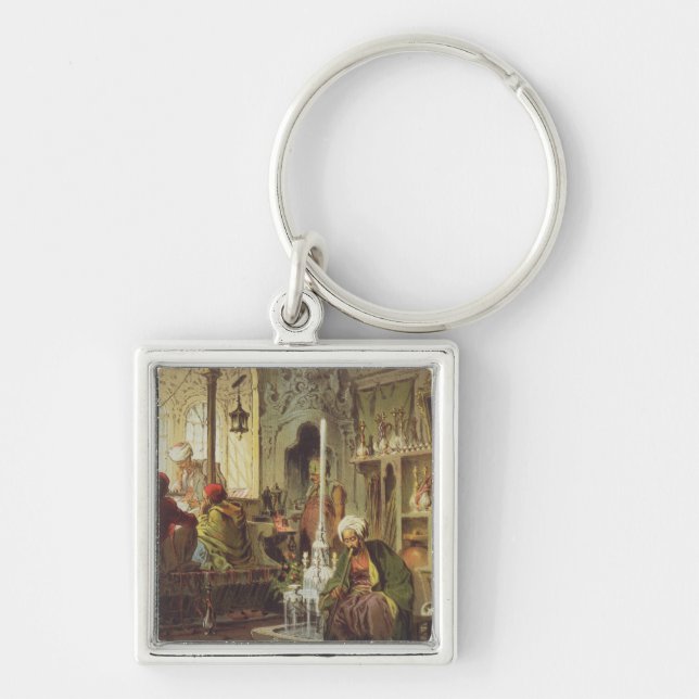 Osmane-Café, 1862 (Farbelitho) Schlüsselanhänger (Vorne)