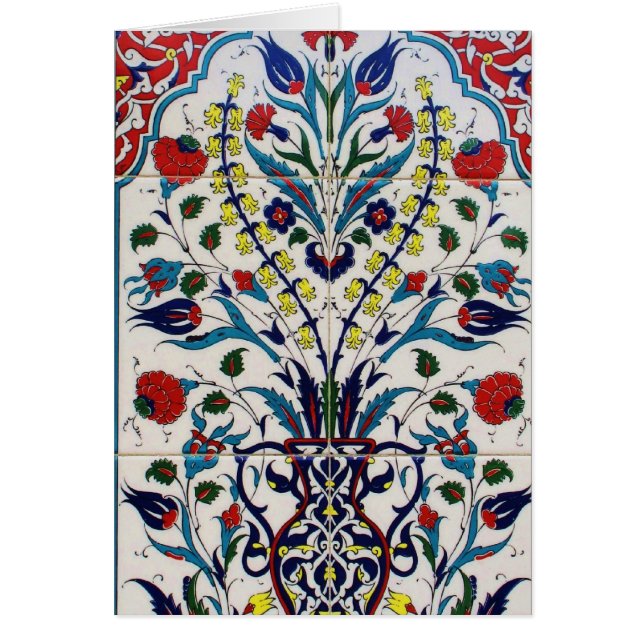 Osmanische Türkei Arabesque Alte Tile (Vorne)